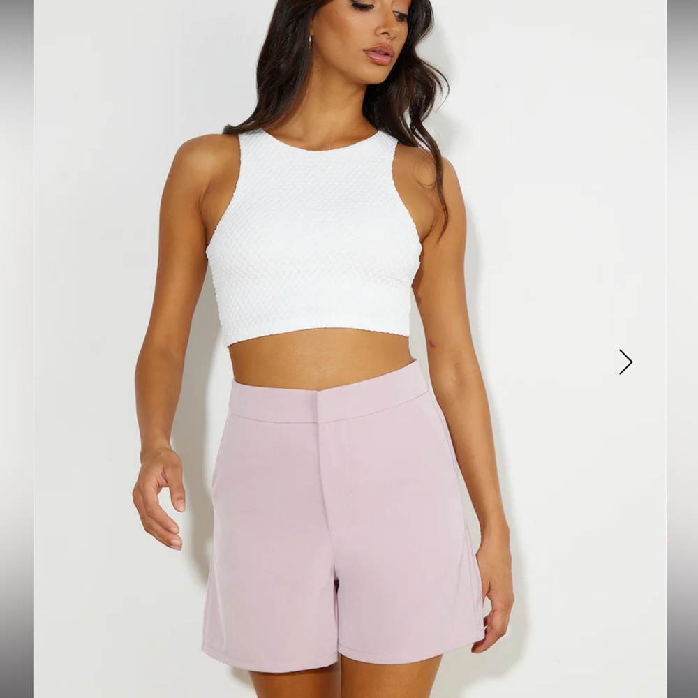 Hello Molly, STRUCTURE SHORTS PINK NWT